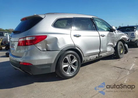 2016 Hyundai Santa Fe Se from USA, damaged, VIN KM8SM4HFXGU138446